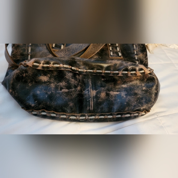 Bed Stu Stevie Black Lux Tote Bag - Picture 4 of 4